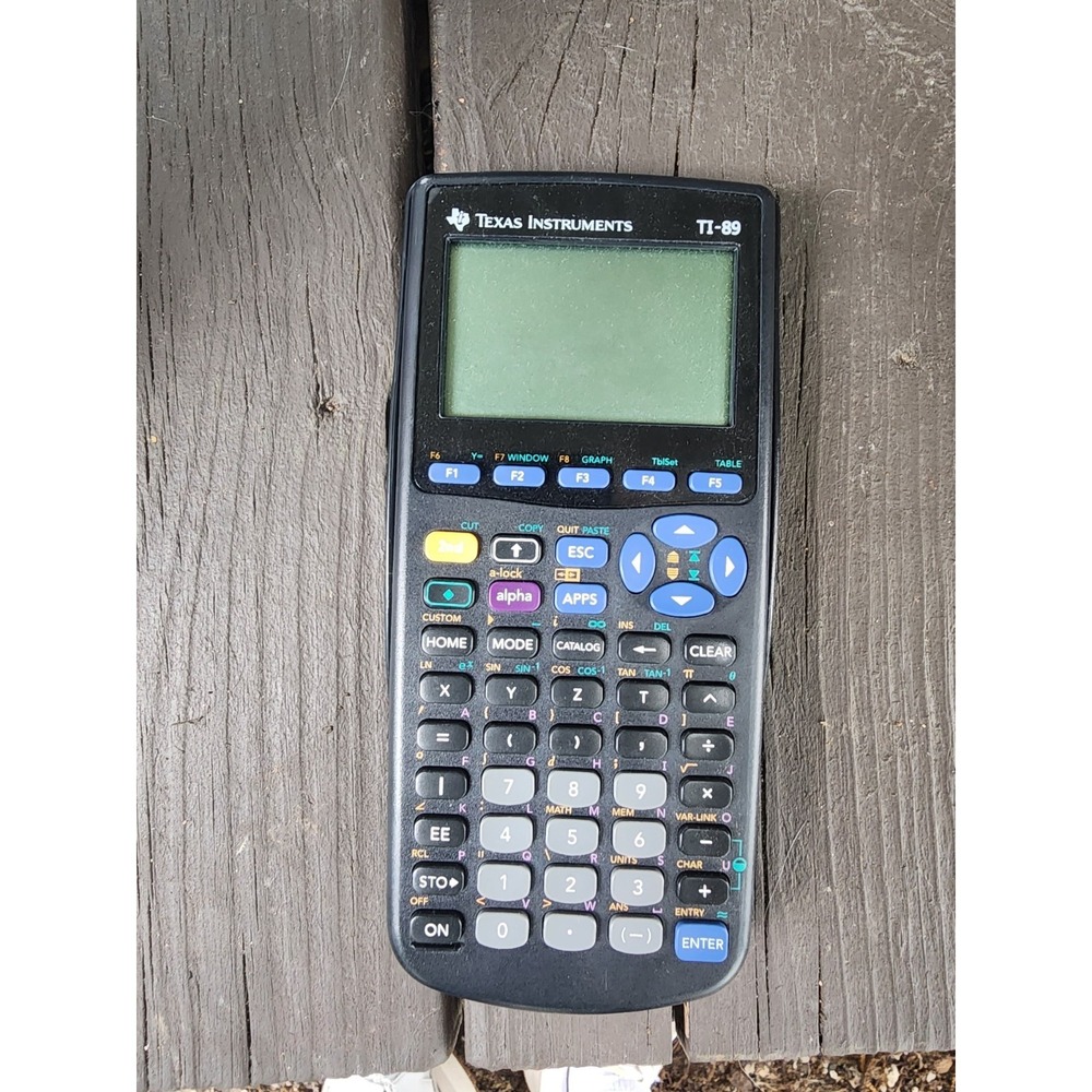 Texas Instruments TI-89 Titanium Graphing Calculator With Cover Tested Excellent